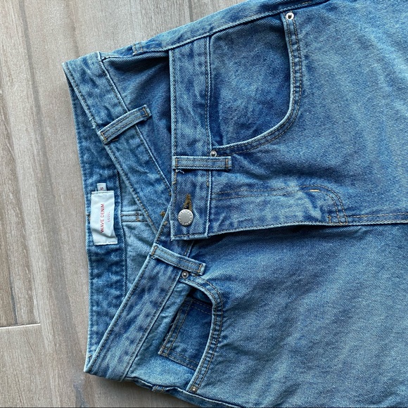 Source Unknown- Criss Cross Boyfriend Jeans - Picture 5 of 11